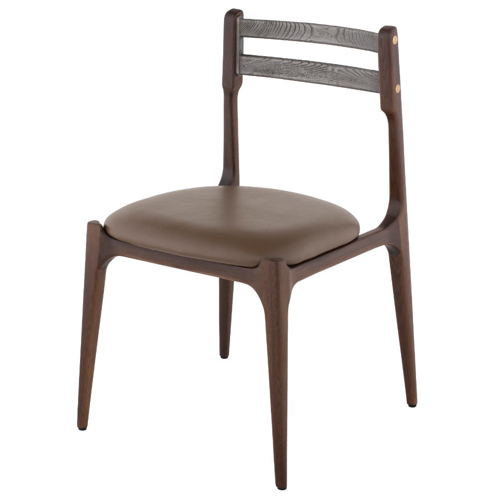 Nuevo HGDA679 Assembly Dining Chair in Sepia/Smoked
